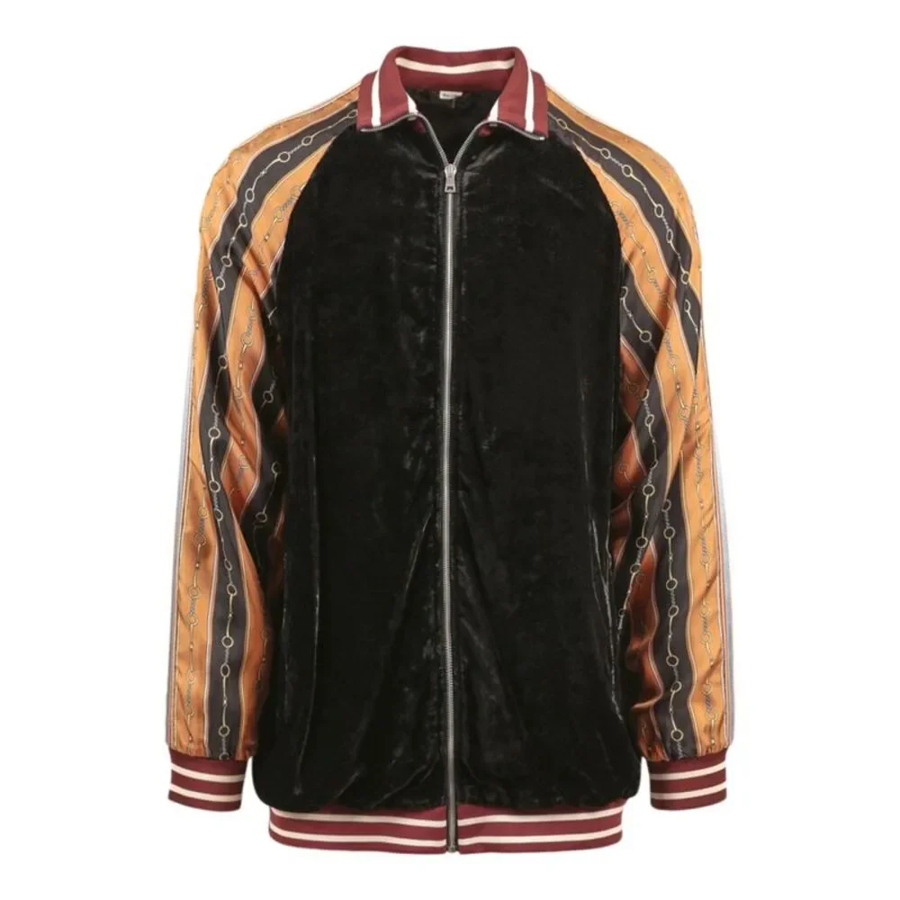 Gucci Mixed Media Track Jacket